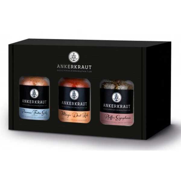 Ankerkraut Geschenkset 'Best Of' Mit 3 Korkengläsern 1 Ankerkraut Geschenkset 'Best Of' Mit 3 Korkengläsern