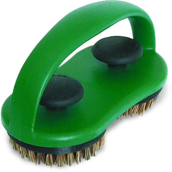 Big Green Egg Doppelter Grillrost- Und Pizzastein-Schrubber, Grill-Reinigungsbürste 1 Big Green Egg Doppelter Grillrost- Und Pizzastein-Schrubber, Grill-Reinigungsbürste