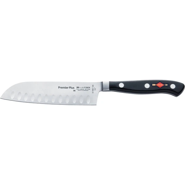 DICK Premier Eurasia Santoku Kullenschliff, 14cm, Messer 1 DICK Premier Eurasia Santoku Kullenschliff, 14cm, Messer