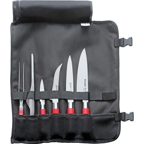 DICK Textil-Rolltasche "Red Spirit", 6-teilig, Besteck 1 DICK Textil-Rolltasche "Red Spirit", 6-teilig, Besteck