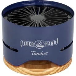 Feuerhand Tisch-Holzkohlegrill Tamber, Cobalt Blue -Grillzubehör Feuerhand Tisch Holzkohlegrill Tamber Cobalt Blue@@1855411 3