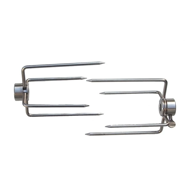 Moesta Rotisserie-Set Für Smokin' PizzaRing, Für 47cm + 50cm Kugelgrill, Grillspieß – Bild 3