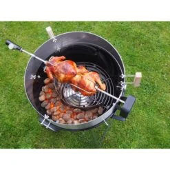 Moesta Rotisserie-Set Für Smokin' PizzaRing, Für 47cm + 50cm Kugelgrill, Grillspieß -Grillzubehör Moesta Rotisserie Set f r Smokin PizzaRing f r 47cm 50cm Kugelgrill Grillspie @@9ggfzm0d 8