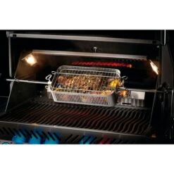 Napoleon Edelstahl Drehspieß-Grillkorb -Grillzubehör Napoleon Edelstahl Drehspie Grillkorb@@1872860 4
