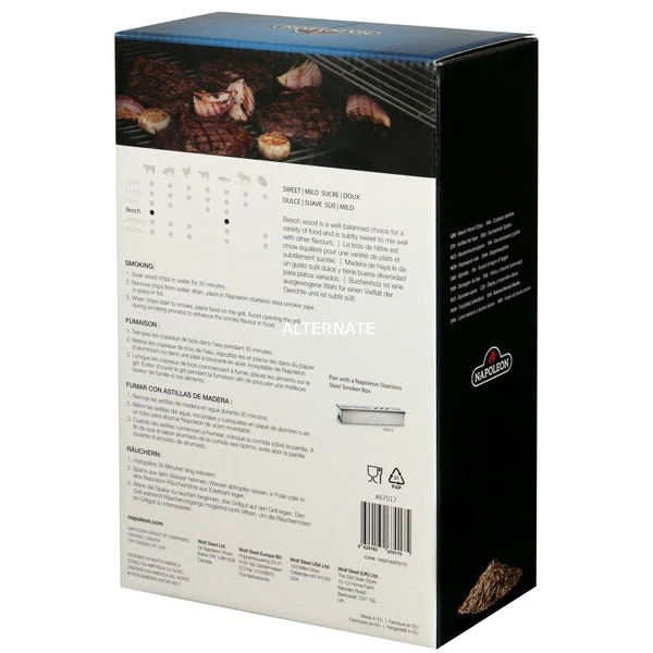 Napoleon Holz-Räucherchips Buche 2 Napoleon Holz-Räucherchips Buche – Bild 2