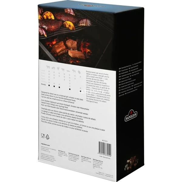 Napoleon Holz-Räucherchunks Brandy-Eiche, Räucherchips 2 Napoleon Holz-Räucherchunks Brandy-Eiche, Räucherchips – Bild 2