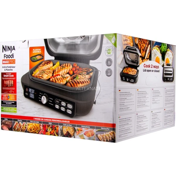 Nutri Ninja Foodi MAX PRO Grill & Heißluftfritteuse AG651EU, Elektrogrill 7 Nutri Ninja Foodi MAX PRO Grill & Heißluftfritteuse AG651EU, Elektrogrill – Bild 7
