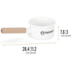 Petromax Emaille Stieltopf 0,5 Liter -Grillzubehör Petromax Emaille Stieltopf 0 5 Liter@@1825497 3