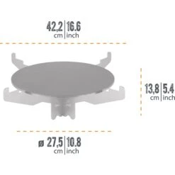 Petromax Grillplatte Für Raketenofen -Grillzubehör Petromax Grillplatte f r Raketenofen@@100013024 6
