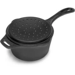 Petromax Gusseiserne Kasserolle Kr1, Mit Aroma-Profil-Deckel, Topf -Grillzubehör Petromax Gusseiserne Kasserolle kr1 mit Aroma Profil Deckel Topf@@1767014 2