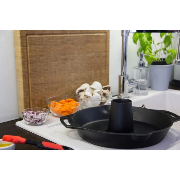 Petromax Gusseiserner Geflügelbräter Cf30, Geflügelhalter 5 Petromax Gusseiserner Geflügelbräter Cf30, Geflügelhalter – Bild 5