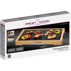 ProfiCook Teppanyaki-Grill TYG 1143, Elektro-Grillplatte 8 ProfiCook Teppanyaki-Grill TYG 1143, Elektro-Grillplatte -Grillzubehör ProfiCook Teppanyaki Grill TYG 1143 Elektro Grillplatte@@1864179 3