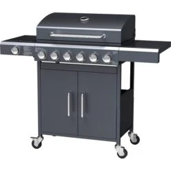 Tepro Gasgrill Cincinnati, Mit Seitenbrenner -Grillzubehör Tepro Gasgrill Cincinnati mit Seitenbrenner@@1676262 2