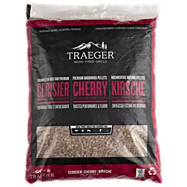 Traeger Hartholz Pellets KIRSCHE, 9kg, Brennstoff 1 Traeger Hartholz Pellets KIRSCHE, 9kg, Brennstoff
