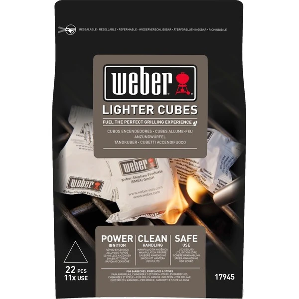 Weber Anzündwürfel 17945 1 Weber Anzündwürfel 17945