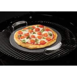 Weber CRAFTED Glasierter Grillstein 8861, Rund, Pizzastein -Grillzubehör Weber CRAFTED Glasierter Grillstein 8861 rund Pizzastein@@1810912 3