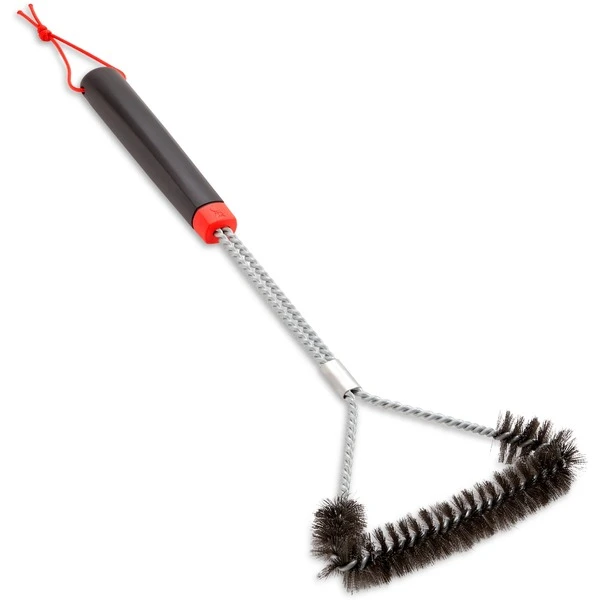 Weber Dreiseitige Grillbürste 6278, Mit Edelstahlborsten, 46cm, Grill-Reinigungsbürste 1 Weber Dreiseitige Grillbürste 6278, Mit Edelstahlborsten, 46cm, Grill-Reinigungsbürste