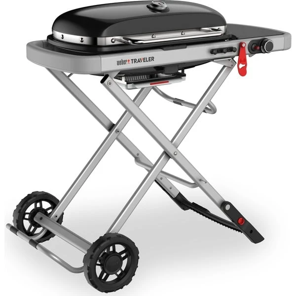 Weber Gasgrill Traveler Black 1 Weber Gasgrill Traveler Black