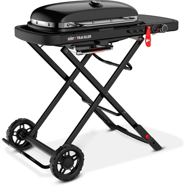 Weber Gasgrill Traveler Stealth 1 Weber Gasgrill Traveler Stealth