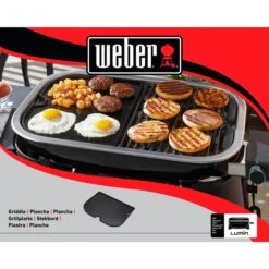Weber Grillplatte 6612, Für Lumin Elektrogrill -Grillzubehör Weber Grillplatte 6612 f r Lumin Elektrogrill@@1875589 3