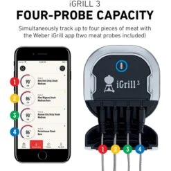 Weber Grillthermometer IGrill 3 31 Weber Grillthermometer IGrill 3 -Grillzubehör Weber Grillthermometer iGrill 3@@1303167 14