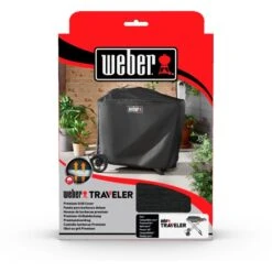 Weber Premium Abdeckhaube Traveler, Schutzhaube -Grillzubehör Weber Premium Abdeckhaube Traveler Schutzhaube@@1875592 4