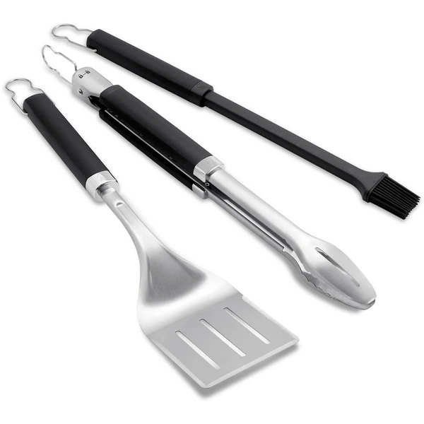 Weber Premium Grillbesteck, 3-teilig 1 Weber Premium Grillbesteck, 3-teilig